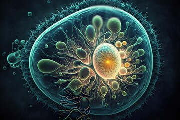Embryonic stem cell. Generative AI 