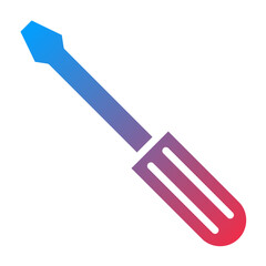 Vector Design Screwdriver Icon Style