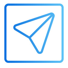 send gradient icon