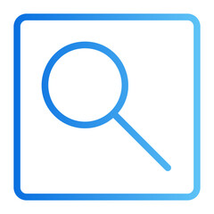 search gradient icon