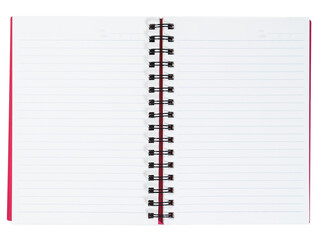 open note book isolated