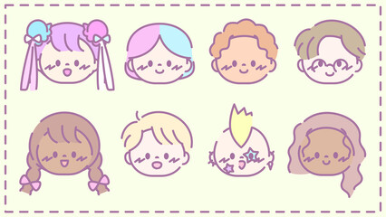 ⭐︎地球の人間イラスト⭐︎