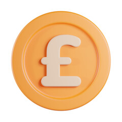 Pound 3D Icon