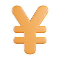 Yen Currency 3D Icon