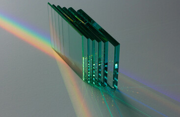 Beam through the glass, colorful, beautiful, background