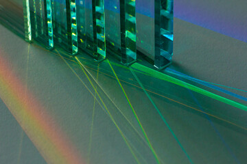 Beam through the glass, colorful, beautiful, background