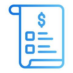 agreement gradient icon