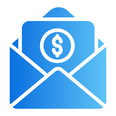 email gradient icon