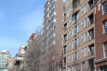 houses in the city