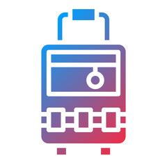 Vector Design Luggage Icon Style