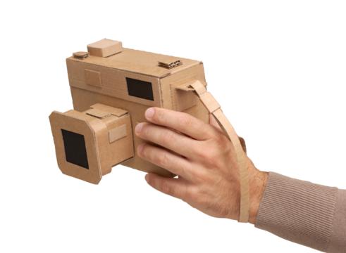Cardboard camera