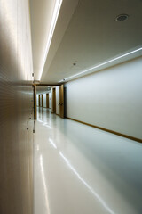 Hallway in a modern building.