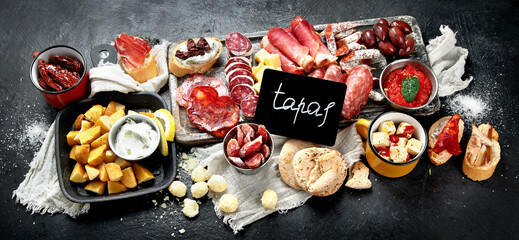 Traditional spanish food.