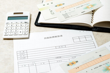 ビジネスイメージ　ビジネスに関係する文書など