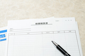 ビジネスイメージ　ビジネスに関係する文書など