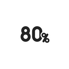 80% - Pictogram (icon) 