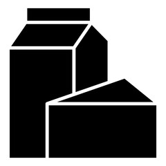 milk and cheese icon