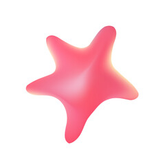 Trendy element Fluid Modern Gradient element design, transparent shape element 