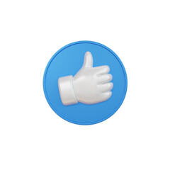 Like icons. Thumbs up symbol.