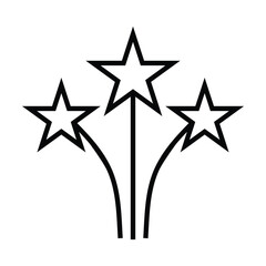 star icon, sky vector, bookmark illustration