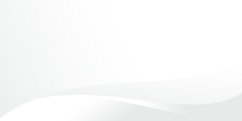 Abstract white and light gray wave modern soft luxury texture with smooth and clean vector subtle background illustration.