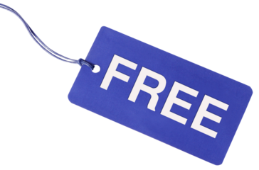 Free sign tag