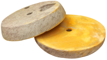 Hand operating millstone