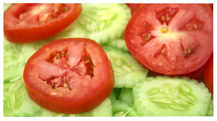 Fresh Salad vegetables