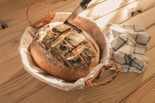 Artisan bread recently made