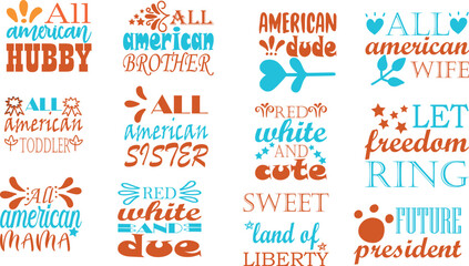 4th July  SVG Design Bundle 