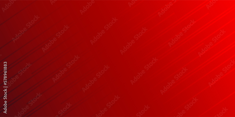 Poster abstract red background with lines