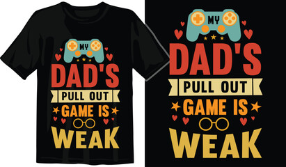 Best dad-ever t-shirt design. Dad joke enthusiast t-shirt design. Father of the year t-shirt design. Proud dad of a child t-shirt design. World's greatest dad t-shirt design