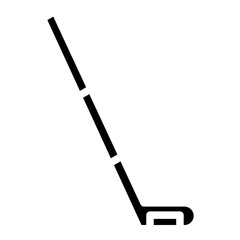 hockey stick glyph 