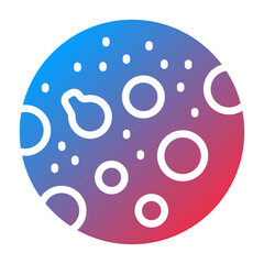 Vector Design Moon Icon Style