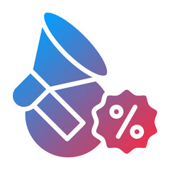 Vector Design Promotion Icon Style