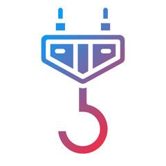 Vector Design Hook Icon Style