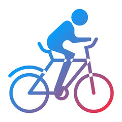 Naklejka premium Vector Design Cycling Icon Style
