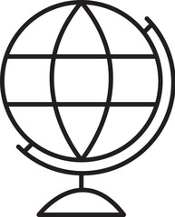 Obraz premium globe icon