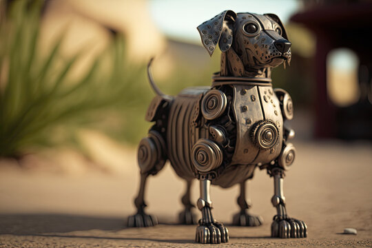 Robot dog, generative ai
