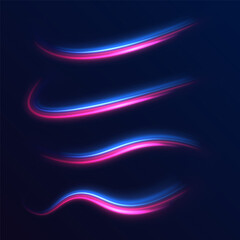 Abstract light effect blue texture wallpaper 3D rendering