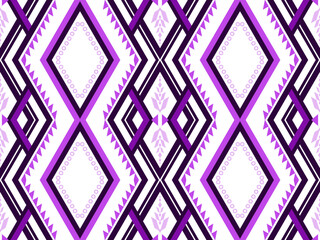 Ethnic pattern designs, ethnic pattern graphics, geometric shapes and flowers are used for weaving ,rug, wallpaper, clothing, wrap, batik, fabric, embroidery style illustration, Ethnic abstract ikat