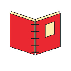 Book Icon Flat