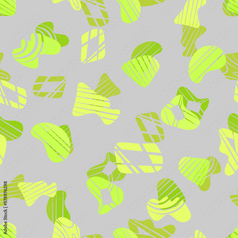 Poster abstract seamless pattern in abstract style. fashion sketch. tile design.