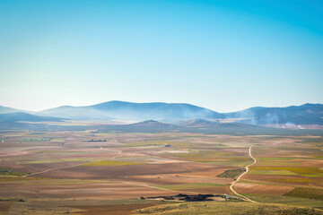 Fototapeta premium landscape with mountains