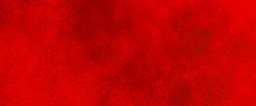Red background with vintage faded white watercolor wash texture, rich red background texture, red watercolor ombre leaks and splashes texture on red watercolor paper background.