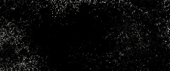 Distressed white grainy texture. Dust overlay textured. Grain noise particles. snow effects pack, rusted black background, vector illustration, matte black metal pattern, surface of dark black metal.	