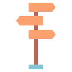 directional sign icon
