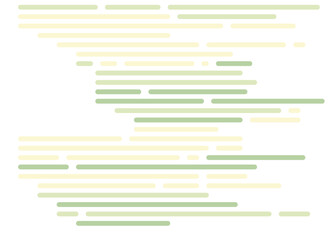 Code on screen vector illustration, flat cartoon coding lines simulation