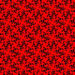 red pattern