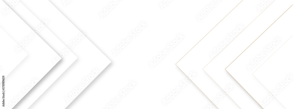 Poster Abstract background with white and gray color technology modern background design . Geometric background with squares in bright light with soft shadows as pattern. Template for branding business .